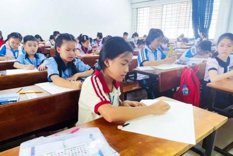 Hơn 600 học sinh hưởng ứng cuộc thi vẽ tranh về Chủ đề “Nước và sự sống”