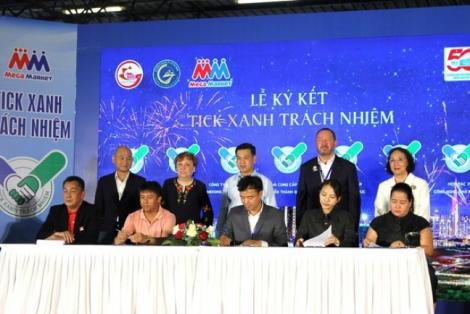 Thêm 7 nhà cung cấp tham gia chương trình "Tick xanh trách nhiệm"