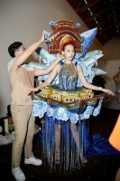 Thí sinh HHHV Việt Nam 2022 tập luyện cho đêm trình diễn trang phục dân tộc