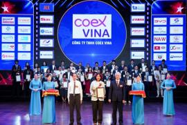 COEX VINA Được Vinh Danh "Thương Hiệu Nổi Tiếng Hàng Đầu Việt Nam 2025"
