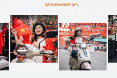 Yadea giới thiệu hệ sinh thái xe điện thông minh cho sinh viên