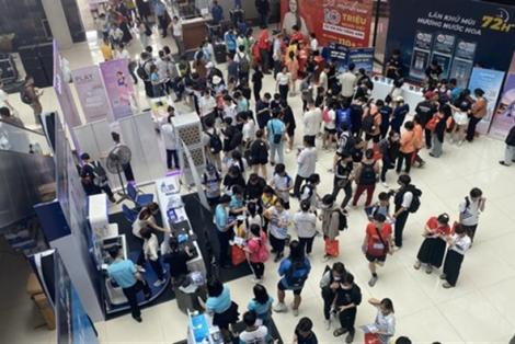 Nhiều hoạt động trải nghiệm tại Ngày hội Tân sinh viên TP.HCM năm 2023