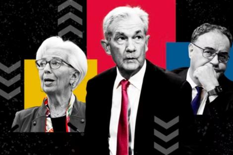 Financial Times: Fed và các NHTW lớn đang đứng ở 'ngã 3 đường', không chắc khi nào sẽ tăng hay hạ lãi suất