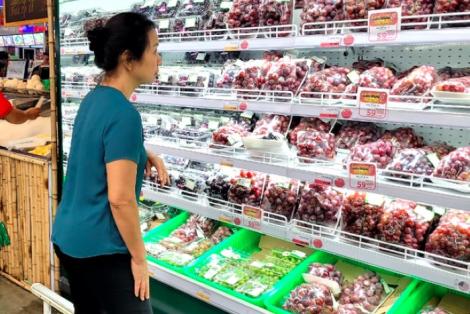 Giám sát nho Trung Quốc vào Việt Nam, kiểm tra 77 mẫu phát hiện 1 mẫu vi phạm