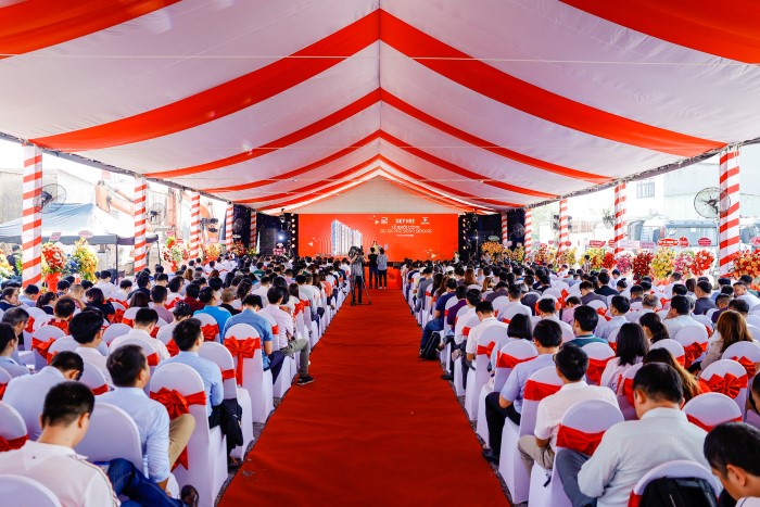 Rất đông các khách mời đã tới tham dự sự kiện